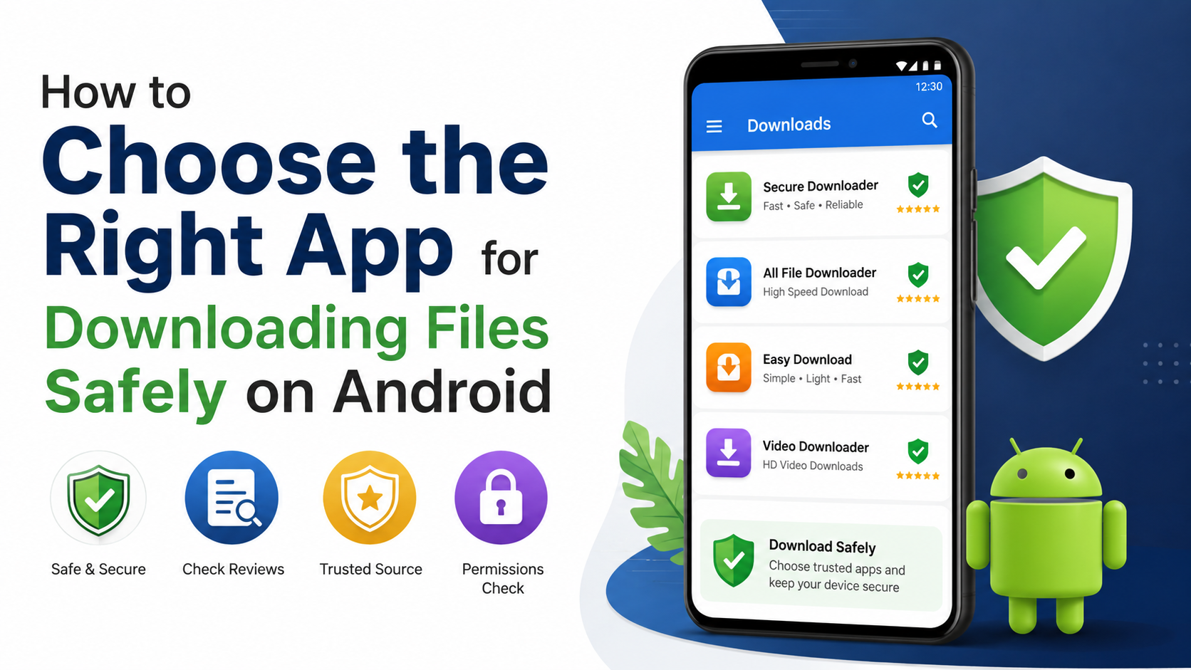 How to Choose the Right App for Downloading Files Safely on Android